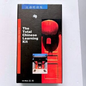 The Total Chinese Learning Kit by Lin‎ Shan CDs Cards Characters Excellent